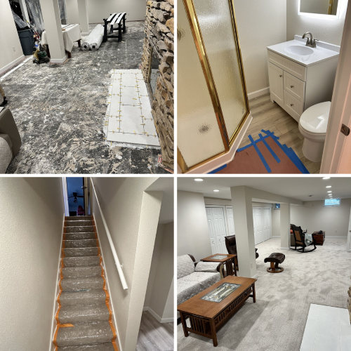 Water Damage Remodel 