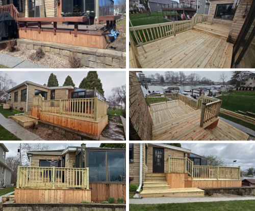 Wood Deck Replacement 